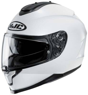 HJC C70 KASK İNCİ BEYAZI - 1