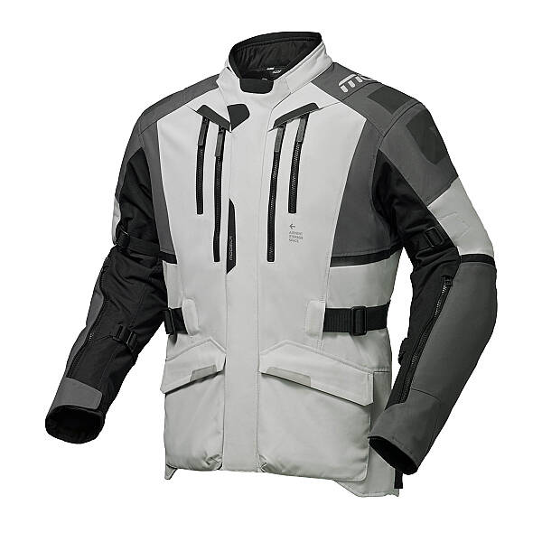 MODEKA STRIKER III WATERPROOF CEKET SİYAH GRİ - 1
