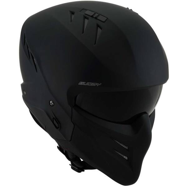 SUOMY ARMOR KASK PLAIN MAT SİYAH - 3